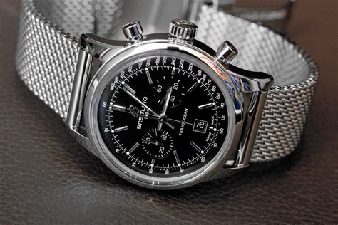 breitling transocean band|Breitling Transocean 38 chronograph.